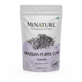 Brazilian Purple Clay Powder by mi nature | For Detoxifying Skin | Natural Herbal Skin Care |Facial Cleansing mask | Use to make Masks, Creams, Scrubs, Bath Bombs, Body Wash and Soaps | 100g (3.5Oz)