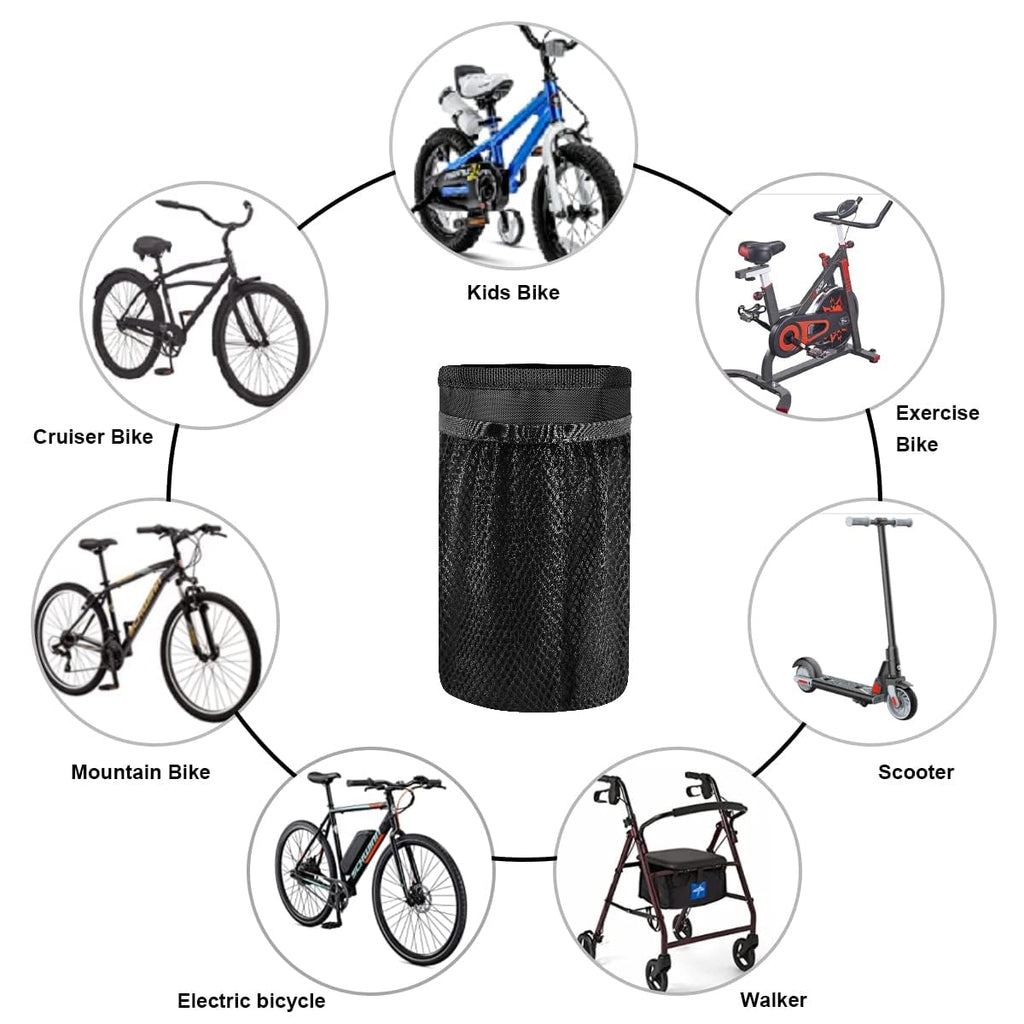 2PC Insulated Bike Water Bottle Holder Bag for Kid Adult with Phone Storage