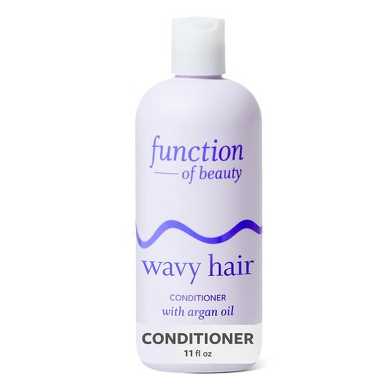 Function of Beauty Wavy Hair Conditioner - Sulfate-Free Conditioner for Natural Wavy Texture - Lightweight, Anti-Frizz, Strengthening & Hydrating with Argan Oil - Hair Care Products
