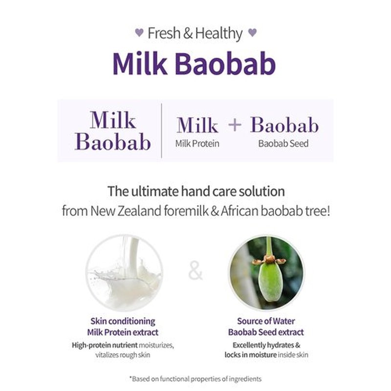 **Skiennix Milk Baobab Hydrating Body Wash - Nourishing Cleanser for Dehydrated Skin | 16.9 fl oz**
