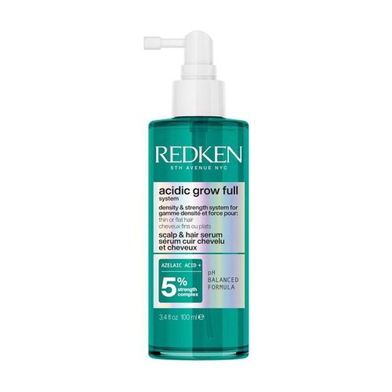 Redken Acidic Grow Full System Scalp & Hair Serum - Lightweight Leave-In Treatment for Healthy Scalp & Thicker Hair