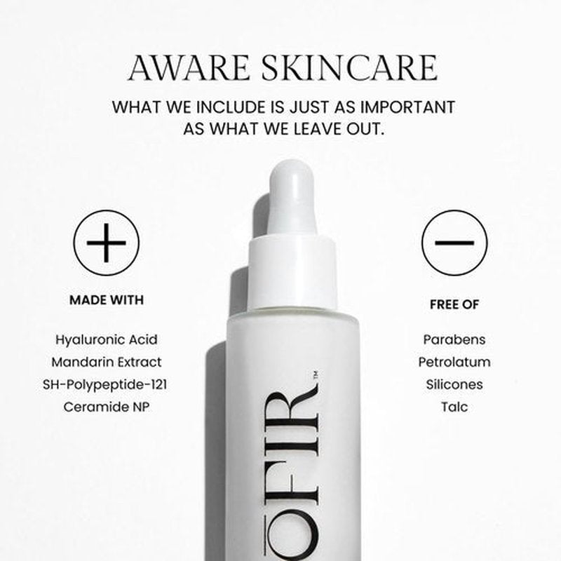 OFIR Face Milk Hydrating Cream Serum for Dewy Radiance | Lightweight Hydrating Face Serum for Women | Brightening Sheer Glow Primer | Daily Skin Care Formula | Smoothing Finish | 1 FL OZ Bottle