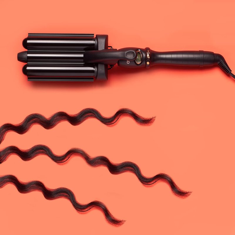 Amika High Tide Deep Waver - Create Effortless Beachy Waves | Professional Styling Tool