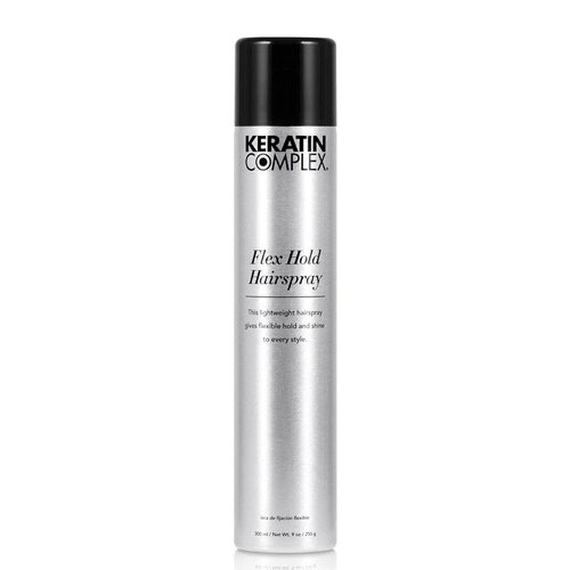 Keratin Complex Flex Hold Hairspray - Long-Lasting Hold & Shine | 9 oz. Size