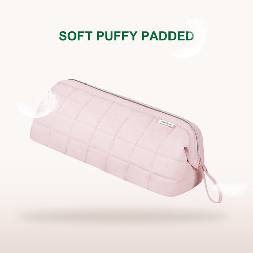 KarSyon Hair Tools Travel Bag Organizer for Dyson Airwrap Case Holder Shark Hair Dryer Flex Style Airstraight Brush Revlon Attachments Carrying Case Flat Curling Iron Bags (Pink)