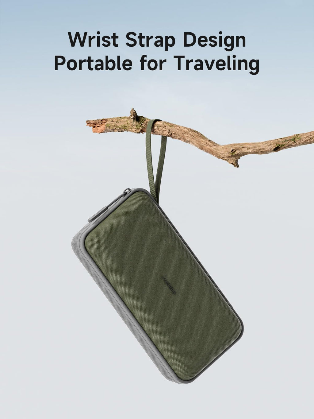 Hagibis Electronics Organizer Travel Case Cable Organizer Bag Pouch Portable Waterproof Carry Case for Cable, Charger,Power Bank, SD Card, Mouse, USB Flash Disk (DPB02 Green)