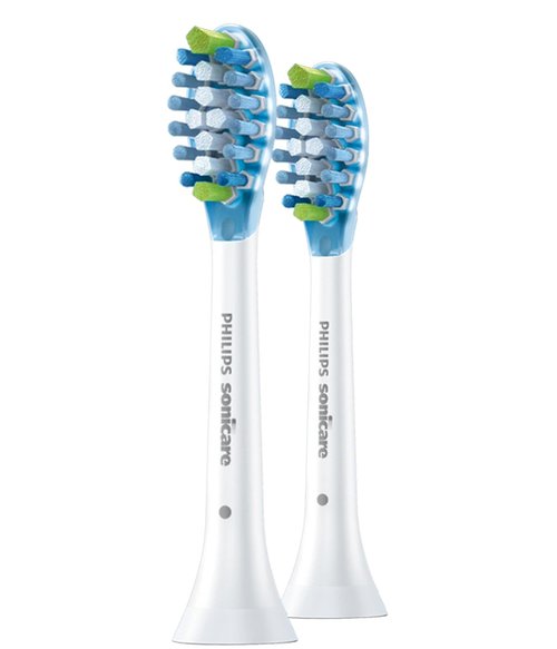 Philips Sonicare Replacement Toothbrush Heads - Adaptive Clean Technology | White 2-Pack
