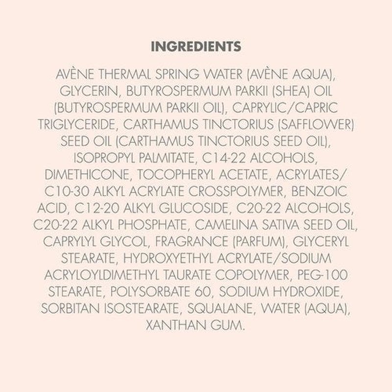 Avène Moisturizing Melt-In Balm | Non-Greasy Shea Oil Body Butter, Quick Absorbing, 8.4 Oz