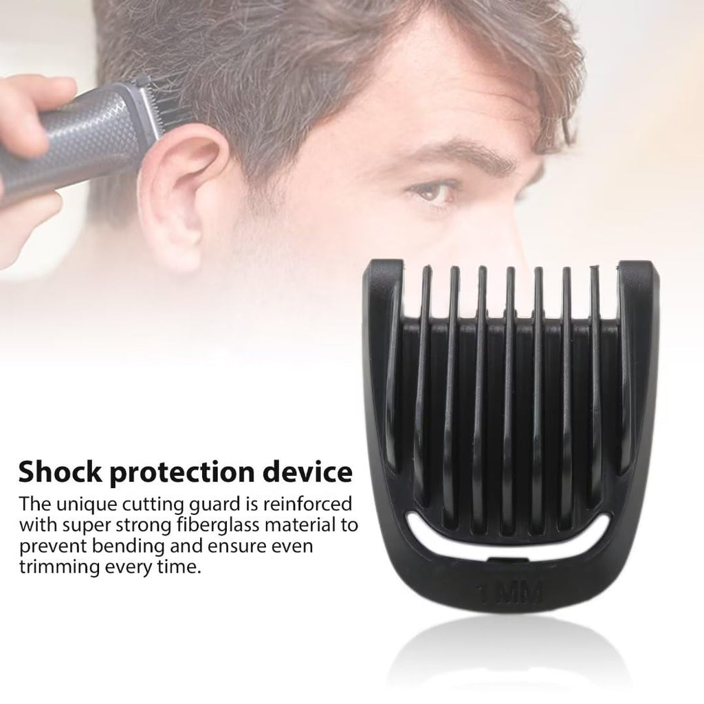 Gxcdizx New Upgraded 1mm Hair Comb Replacement for P-hilips Norelco MG3740 MG3747 MG3748 MG3750 MG3757 MG3758 MG3760 MG3910 MG5700 MG5720