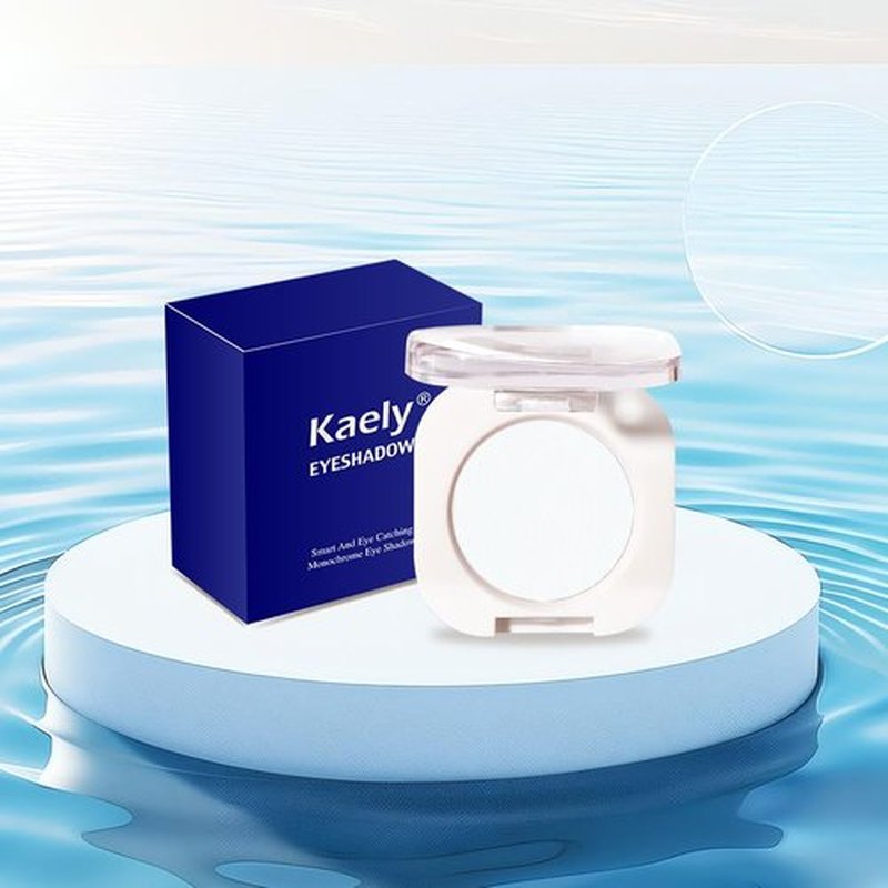 Skiennix Matte White Single Eyeshadow - Neutral Cream Powder, Pigmented & Waterproof, Perfect Gift for Women