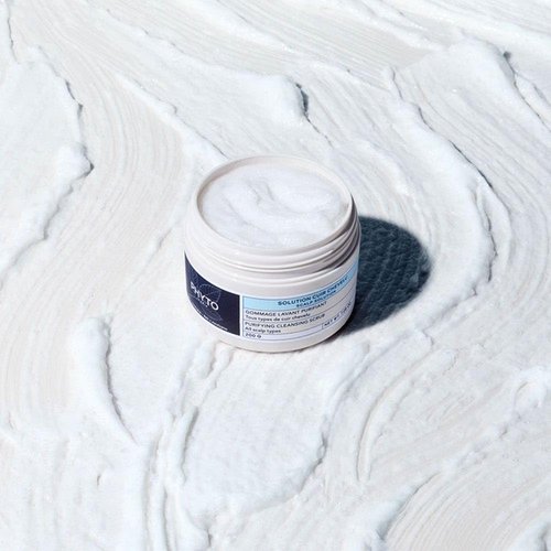 PHYTO SCALP SOLUTIONS Purifying Cleansing Scrub – Exfoliating Sea Salt & Eucalyptus Scalp Detox – Silicone & Sulfate-Free – Refreshes & Balances Oily Scalp – 7.05 oz