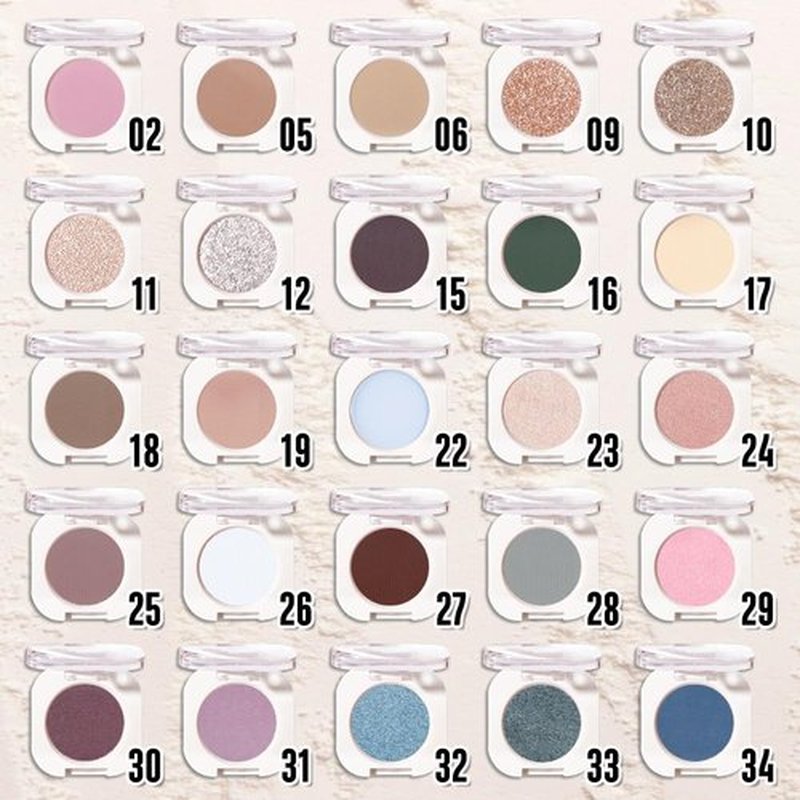 Skiennix Matte White Single Eyeshadow - Neutral Cream Powder, Pigmented & Waterproof, Perfect Gift for Women