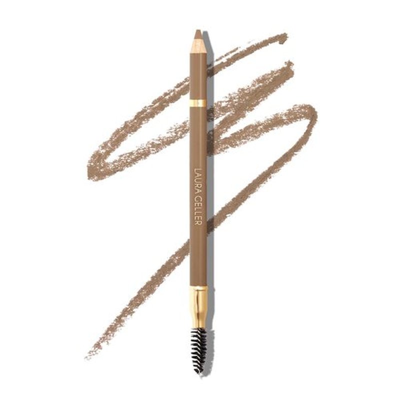 Laura Geller New York Bravo Brows Soft Pencil & Brush - Blonde Shade for Effortless Definition