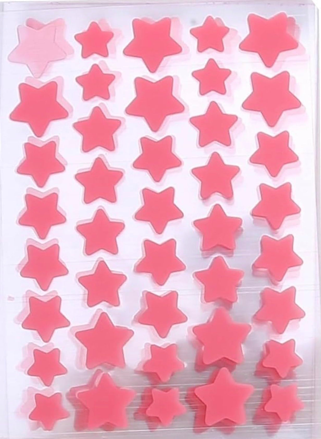 BEAUTIVANA 10 Sheets Star Pimple Patches for Face – Hydrocolloid Acne Stickers, Pink Star Blemish Patches for Skin Care and Healing, Facial Spot Treatment with Pore Cleansing Strips and Masks