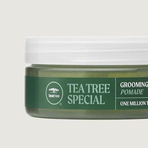 Regine Switzerland Tea Tree Grooming Pomade - Flexible Hold & Shine for All Hair Types, 3 oz