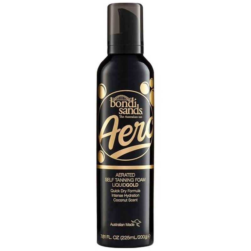 Bondi Sands Aero Self Tanning Foam - Lightweight, Fast-Drying Formula for a Hydrated, Long-Lasting Glow | 7.61 Oz/225 mL
