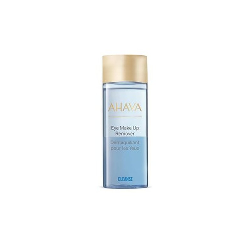 AHAVA Eye Make-Up Remover - Bi-Phased Formula Lifts Waterproof Makeup, Smooths & Soothes | 4.2 Fl. Oz
