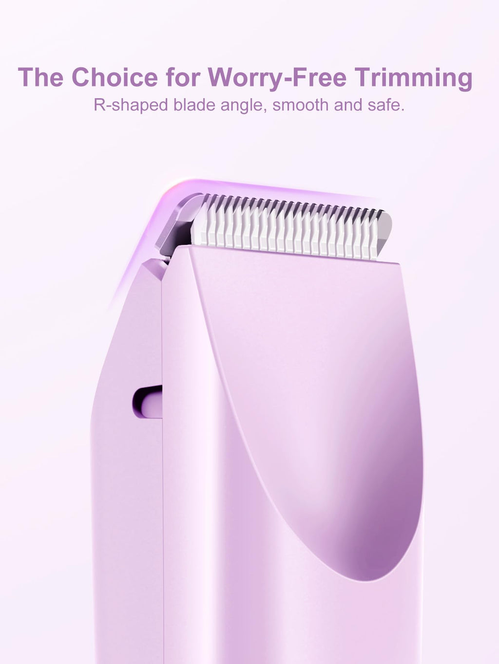 Joigivit 2 in 1 Bikini Trimmer for Women Dual Head Shaver Electric Razors Lady Pubic Hair, Ipx7 Waterproof Bikini Underarm Arms Leg Face Body