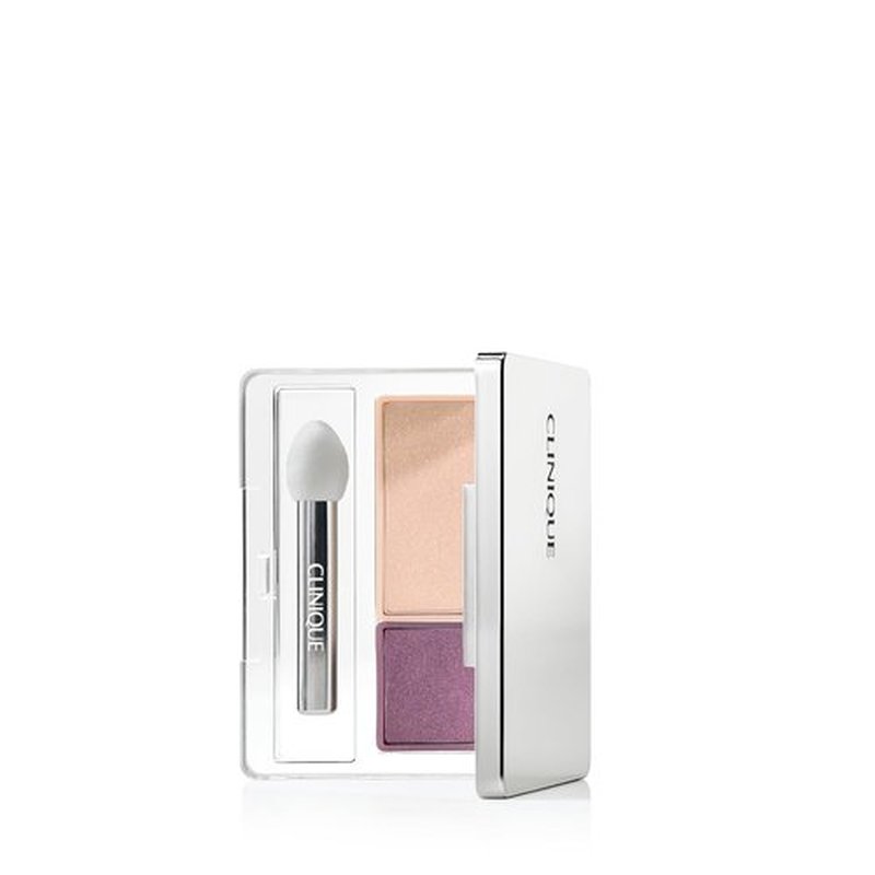 Clinique All About Shadow Duo Eye Shadow - Safe for Sensitive Eyes | Buildable, Long-Wearing Color