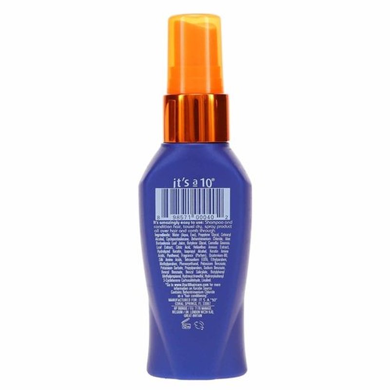 It's A 10 Miracle Leave-In Treatment with Keratin - 2 Oz for Smooth, Healthy Hair