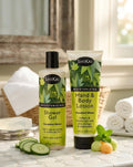 ShiKai Cucucmber Melon Hand & Body Lotion and Shower Gel Set (Pack of 2) | Gentle Formula | Aloe Vera | Dry Skin Relief