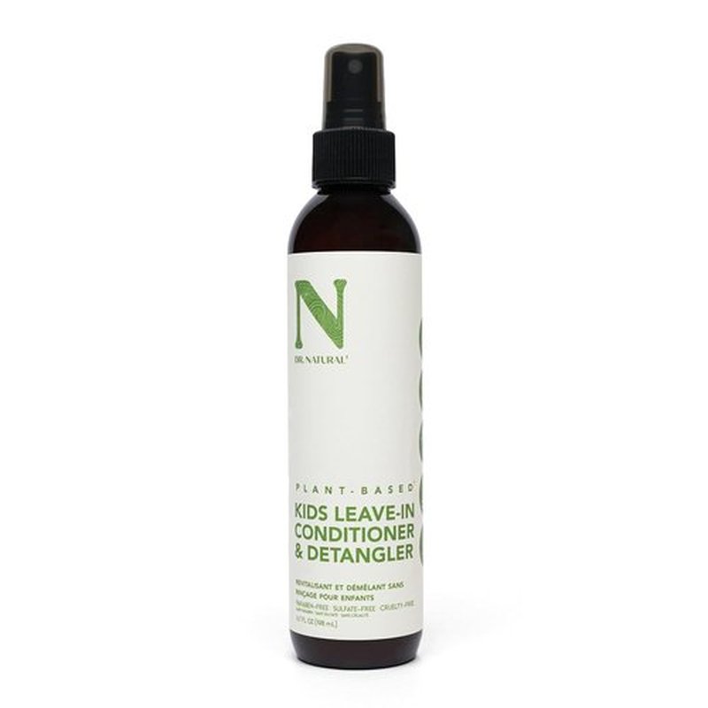 Dr. Natural Kids Leave-In Conditioner - Hydrating Coconut Oil & Shea Butter Detangler Spray | 6.7 oz