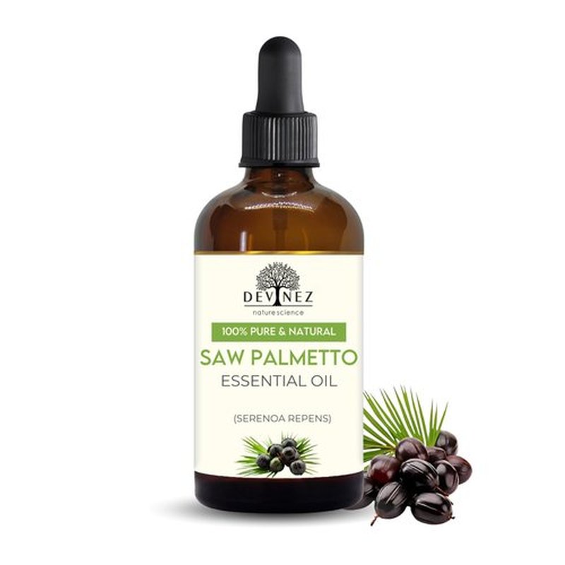 Devinez Saw Palmetto (serenoa repens) Essential Oil 30ml/ 1.01 Fl Oz - Hair Care & Scalp Health | 100% Natural & Undiluted