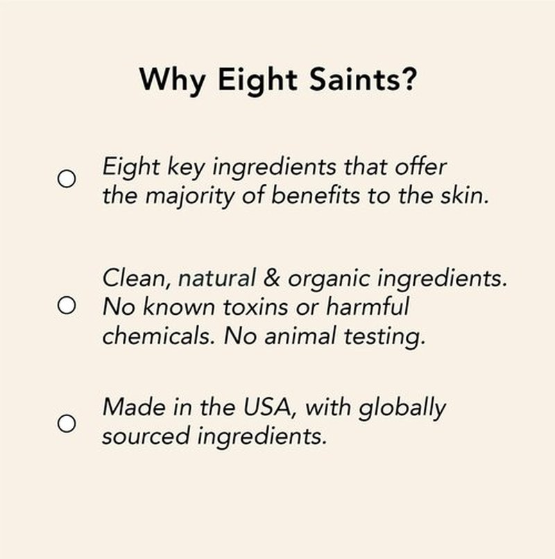 Eight Saints Down To Earth Mud Gel Face Wash, Natural and Organic, Gentle and Effective Daily Anti Aging Facial Cleanser, Makeup Remover, Nourishing and Hydrating Face Cleanser