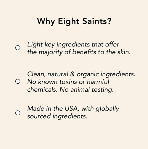 Eight Saints Retinol Facial Moisturizer Cream, For Firming Face, Neck & Eye Wrinkles and Lines, Deep Hydrating Lotion, Fragrance-Free, 2 Ounces