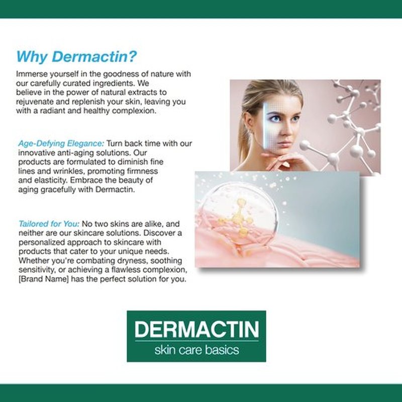 Dermactin Classic Revitalizing Eye Cream for Upper Eyelids - 1 oz. Hydrating & Firming Formula