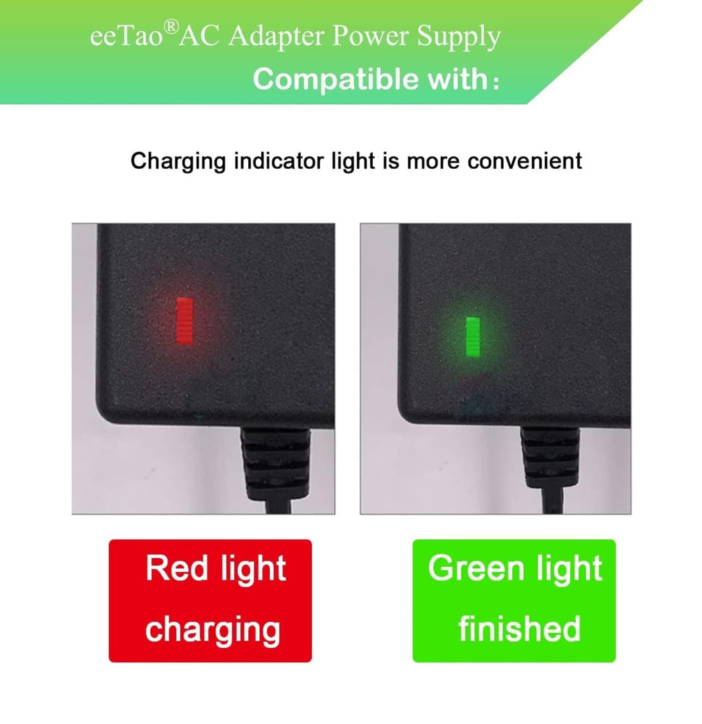 eeTao 42V Charger for Phantomgogo A9 A8 Phantom GO A9 Foldable Electric 350W Motor 36V 10.4Ah Lithium-ion Battery 42VDC 1.5-2A AC/DC Adapter Replacement Power Supply Cord Cable