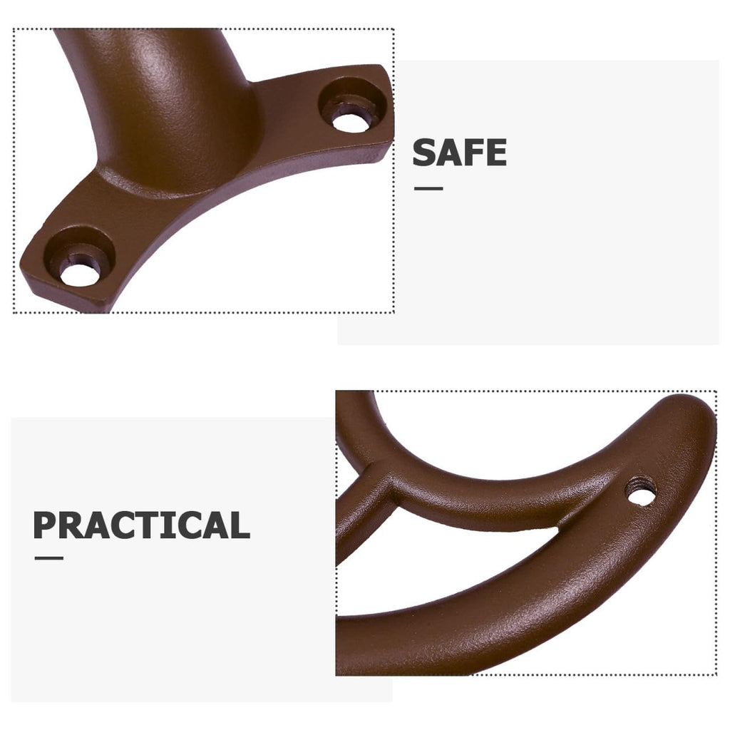Housoutil Ceiling Fan Blades Arms, Ceiling Fan Blade Brackets, Replacement Blades for Fan Holder to Keep the Balance of the Ceiling Fan, Coffee