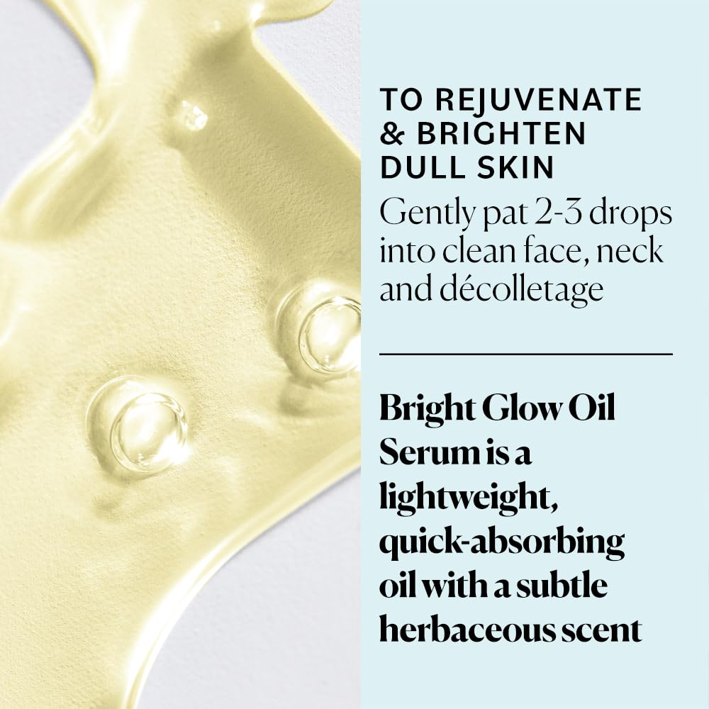 Sky Organics Bright Glow Face Serum,Vintamin C Serum, Helps Rejuvenate Dull Skin, Hydrating, Promotes Brighter-looking Complexion, with Vitamin E, Organic Jojoba Oil & Rosehip Oil, 1 fl oz