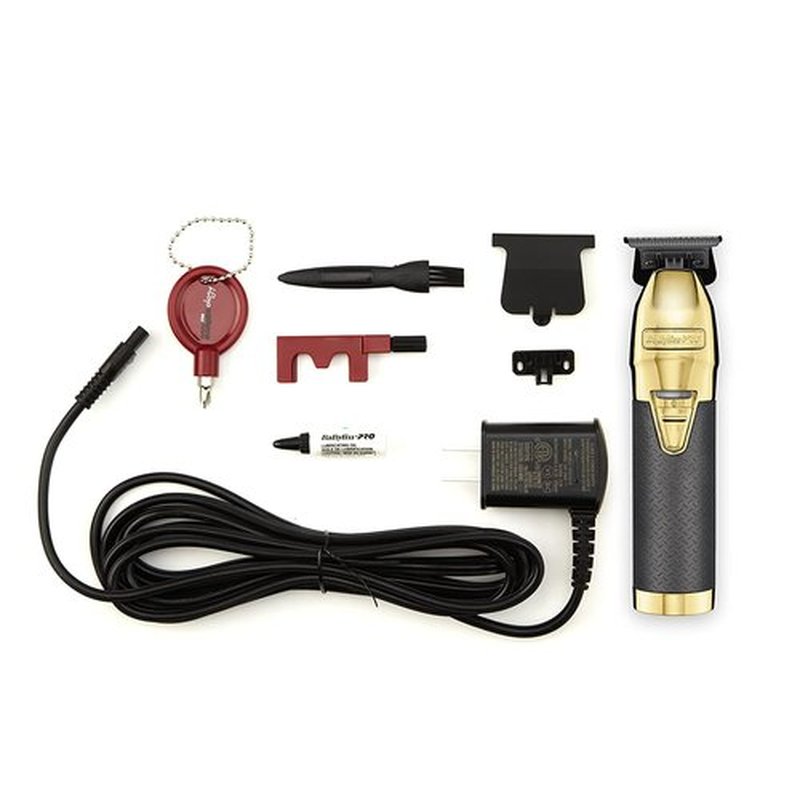 BaBylissPRO FX787GBP GOLDFX BOOST+ Hair Trimmer | Professional Men's Outlining & Electric Razor