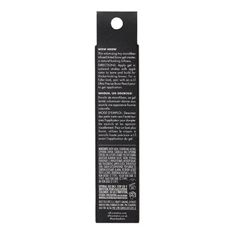 e.l.f. Wow Brow Gel - Volumizing Wax-Gel Hybrid for Full, Defined Brows | Neutral Brown