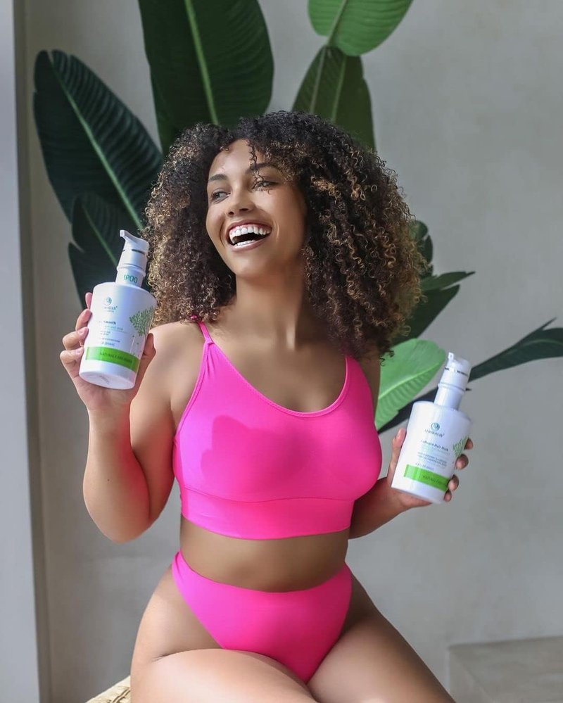 Xiaomoxuan Natural Tea Tree Collagen Shampoo and Vegan Hair Mask Hydrating Set - Deep Conditioner for Dry Damaged Hair, Color-Treated and Bleached Hair Repair - All Hair Types