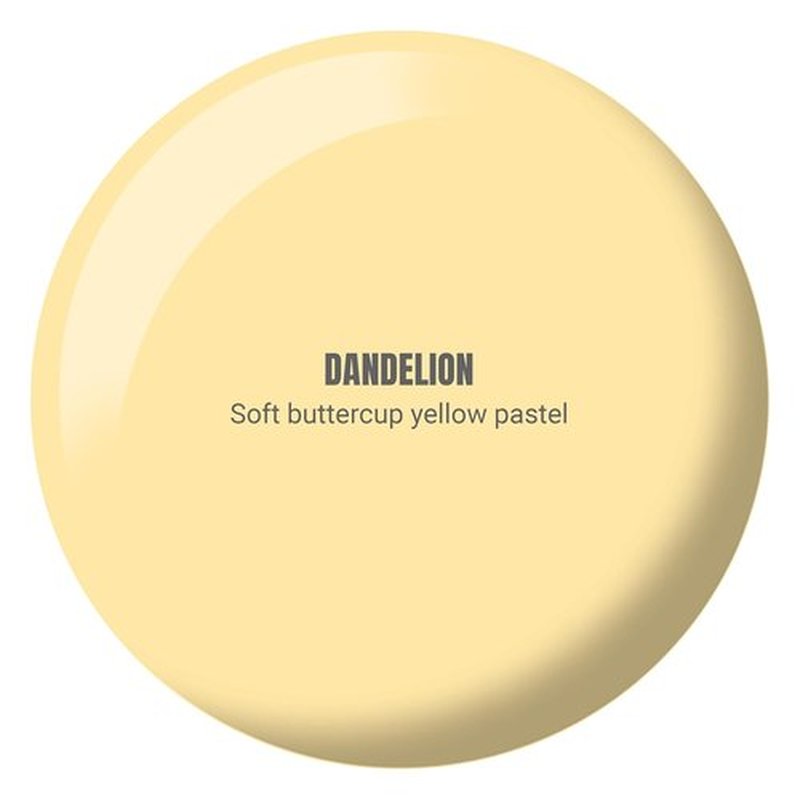 DND Gel Polish Coquette Collection - UV/LED Gel & Air Dry Nail Lacquer Duo | 084 Dandelion, 0.5 Fl Oz