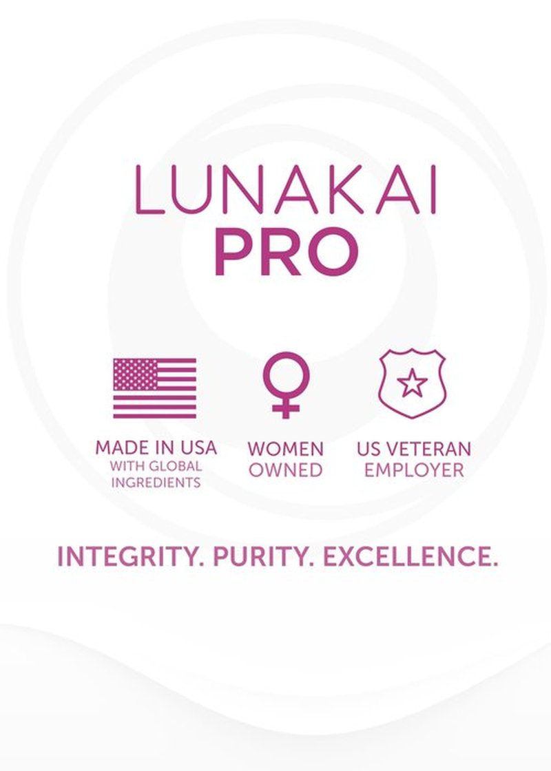 Lunakai PRO USA Made Women’s Hair Growth & Restore Vitamins – Advanced 15+ Nutrient Complex for Visible Results – Natural Thicker Hair Growth Supplement, 90ct