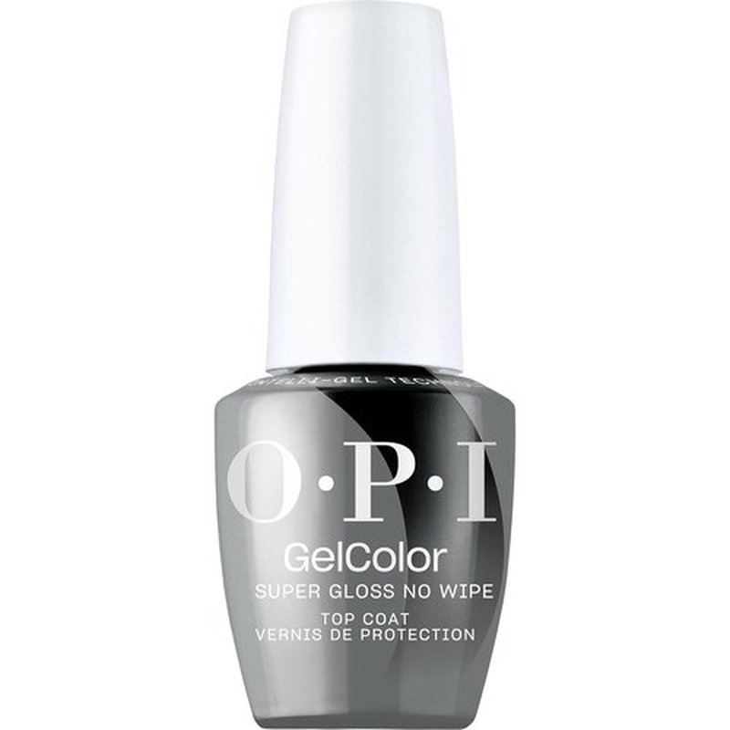 OPI GelColor Base & Top Coats - Strong Adhesion & High Shine Finish | Protects Color & Nail Art | 0.5 Fl Oz