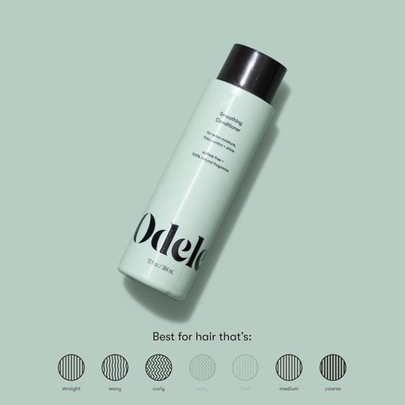Odele Smoothing Conditioner - Sulfate-Free Formula for Extra Moisture & Frizz Control | 32 Fl Oz