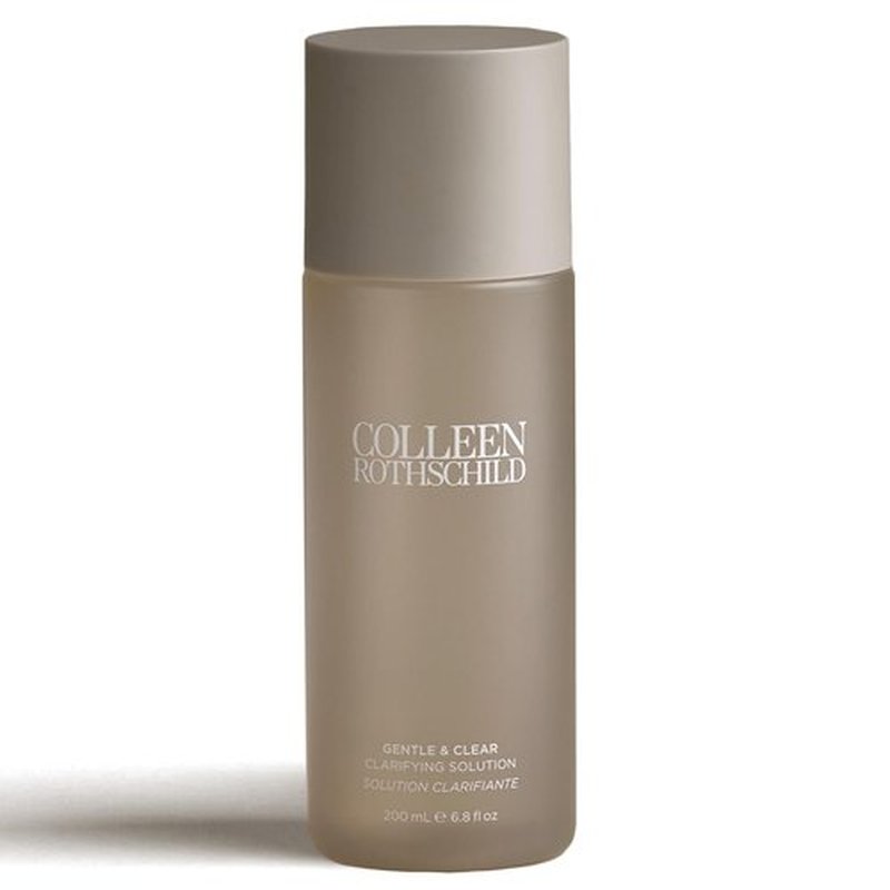 COLLEEN ROTHSCHILD Gentle & Clear Clarifying Solution | Toner for Blemish-Prone, Sensitive & Reactive Skin | Removes Excess Oils | With Salicylic Acid & Niacinamide | Fragrance-Free (6.8 fl oz)