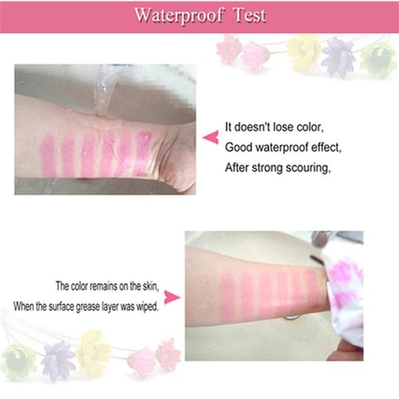 BONNIE CHOICE 6 Pcs Crystal Flower Jelly Lipstick Set, Temperature Change Moisturizer Long Lasting Flower Lip Stick Nutritious Lip Balm Magic Color Change Lip Gloss Makeup