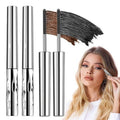 **Skiennix Metal Wand Mascara - Waterproof Tubular Formula for Long-Lasting, Smudge-Proof Lashes (Black + Brown)**