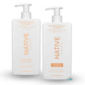 Native Toasted Vanilla & Honey Shampoo & Conditioner Set - Nourishing Formula, 8.25 Oz Each