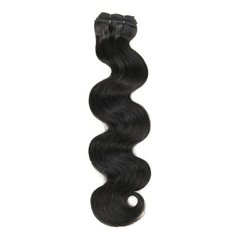Body Wave Real 16a Cambodian Raw Human Hair Bundles for Quick Weave or Sew in, Intact and Aligned Cuticle Avoid Tangle, Double Layer Weft, reusable (18 Inch 1 bundle)
