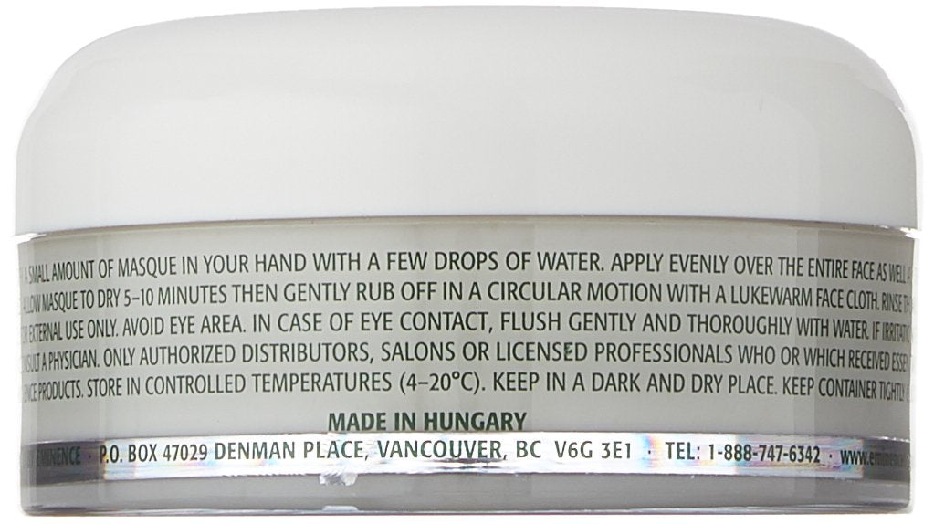 Eminence Masque Skin Care, Coconut Cream, 2 Ounce