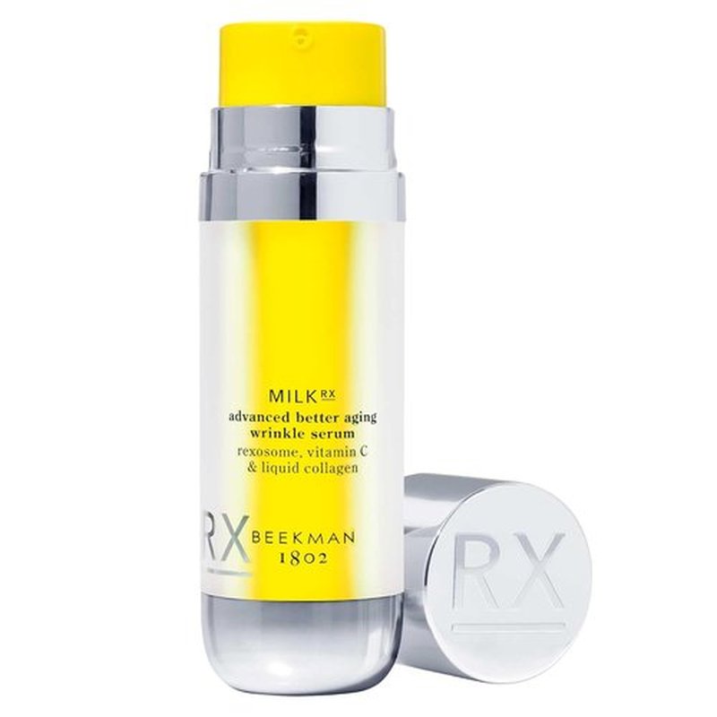 Beekman 1802 Milk RX Advanced Wrinkle Serum - Collagen & Vitamin C with Peptides & Goat Milk Exosomes