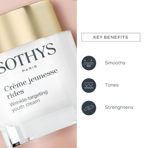 SOTHYS Youth Cream - Wrinkle-Targeting Face Moisturizer for Anti-Aging | Normal & Combination Skin