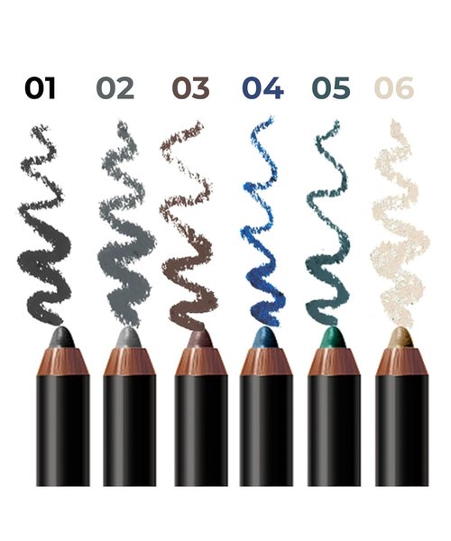 Paese Soft Chocolate Brown Eye Pencil - Dark Chocolate Shade for Effortless Definition