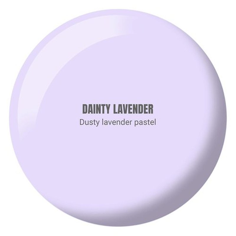 DND Gel Polish - Coquette Collection | UV/LED Gel & Air Dry Nail Lacquer Duo - 103 Dainty Lavender, 0.5 Fl Oz